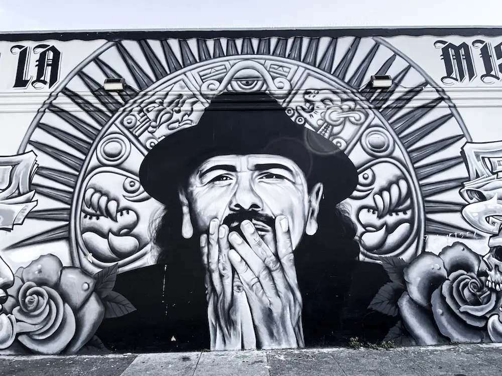 THE BEST STREET ART OF SAN FRANCISCO WALKING TOUR: MISSION MURALS (PARA LA MISSION: SANTANA)