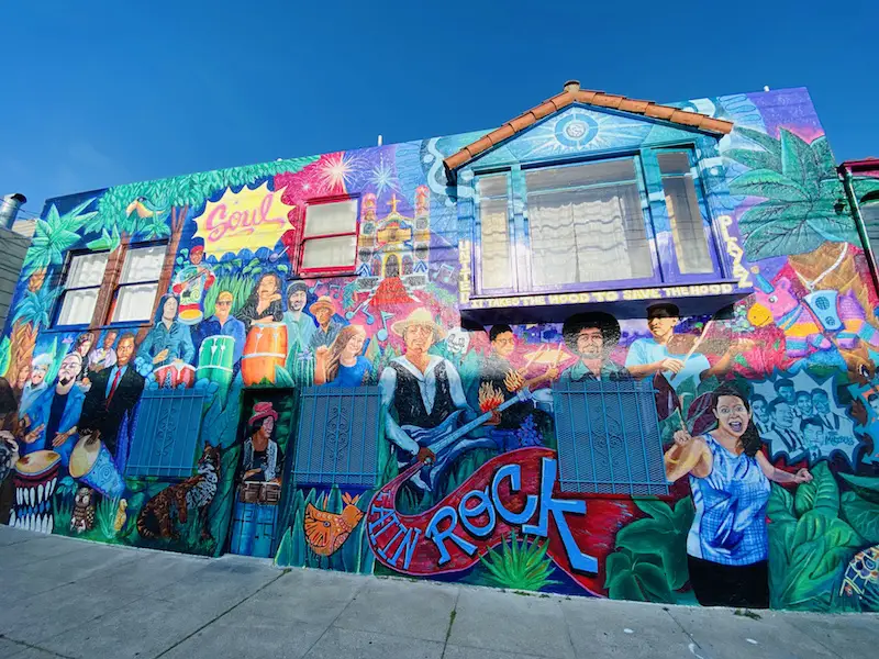SAN FRANCISCO STREET ART WALKING TOUR: MISSION MURALS (Take it from the top: Latin Rock)