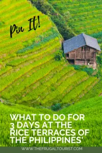 3 days in the Rice Terraces of Northern Philippines - The FRUGAL TOURIST