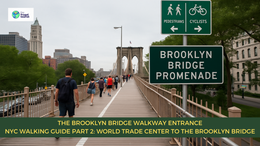 entrance to brooklyn bridge