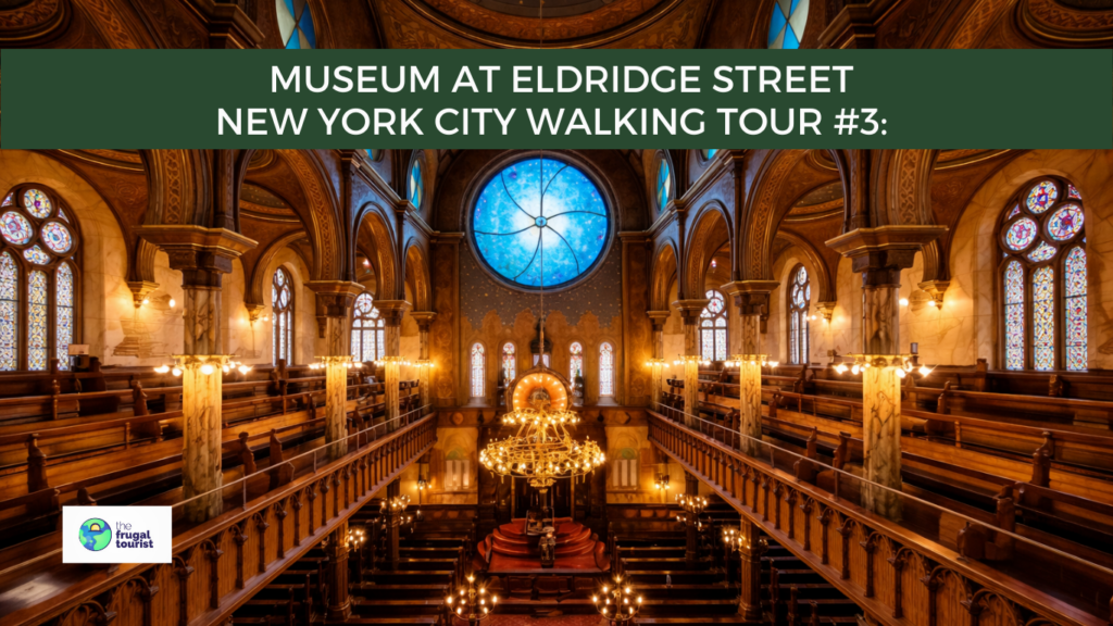 Museum at Eldridge Street in  New York City