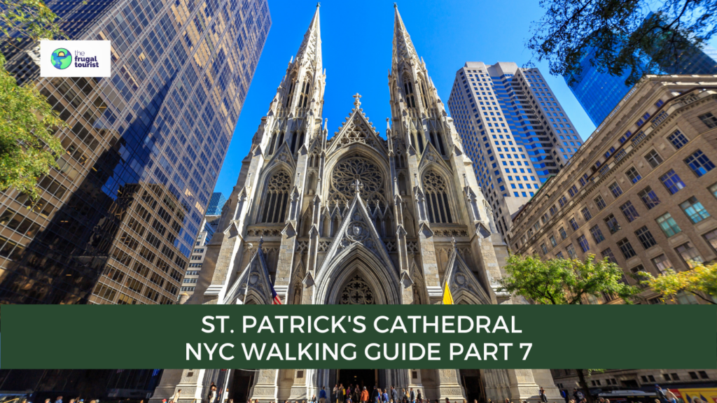 Exterior of St. Patrick's Cathedral in Midtown Manhattan