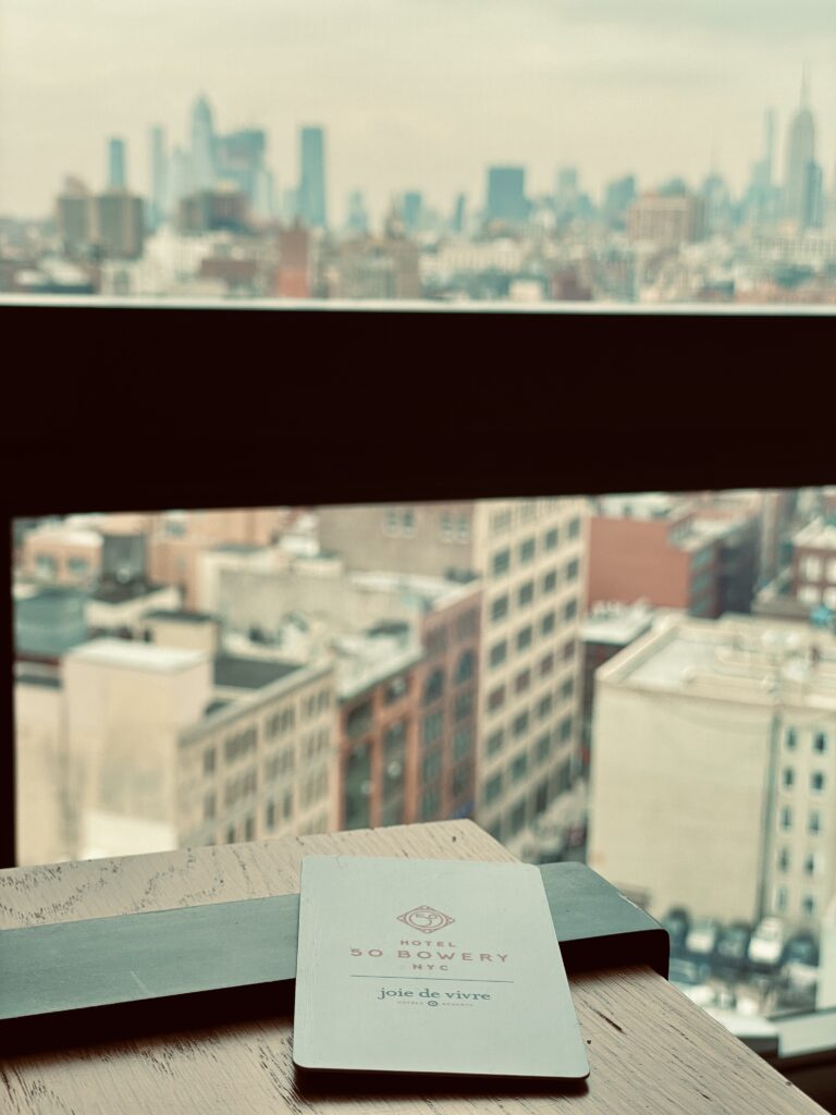 Hotel 50 Bowery Key Card