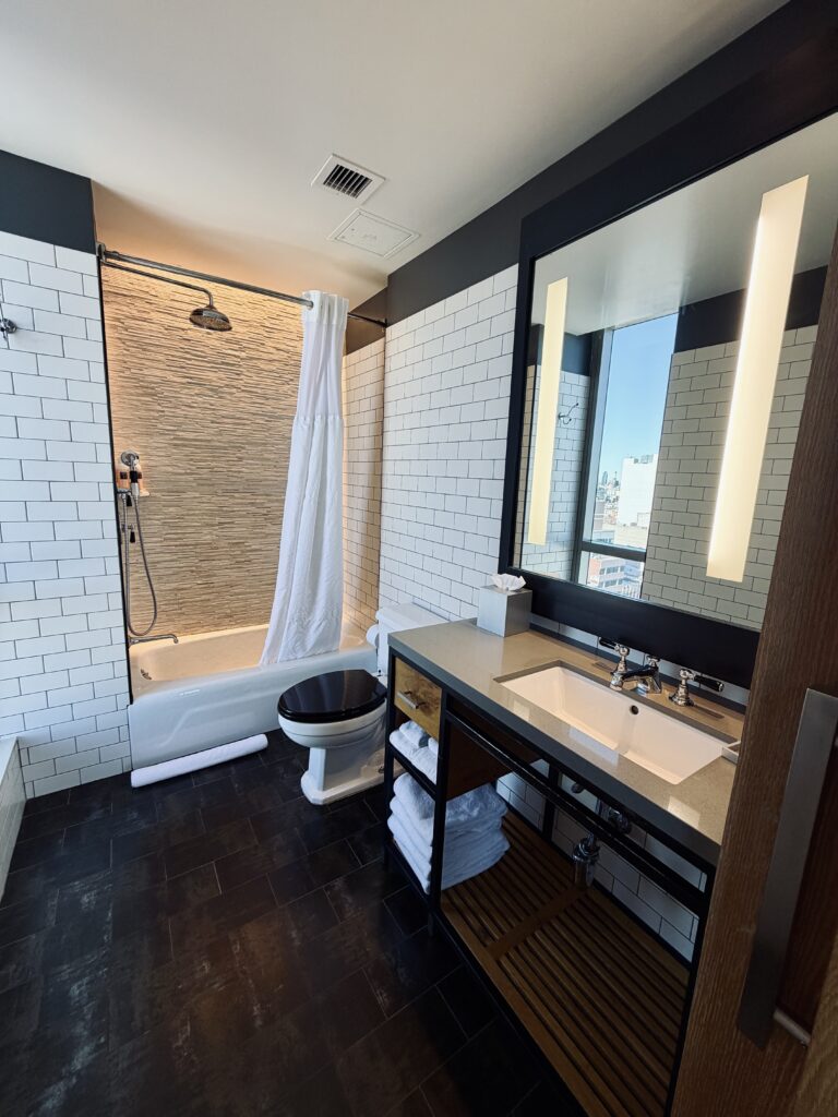 Bathroom at Hotel 50 Bowery