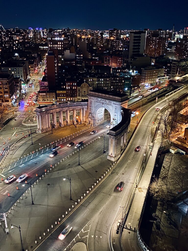 Manhattan Bridge Views from the Rooftop Bar